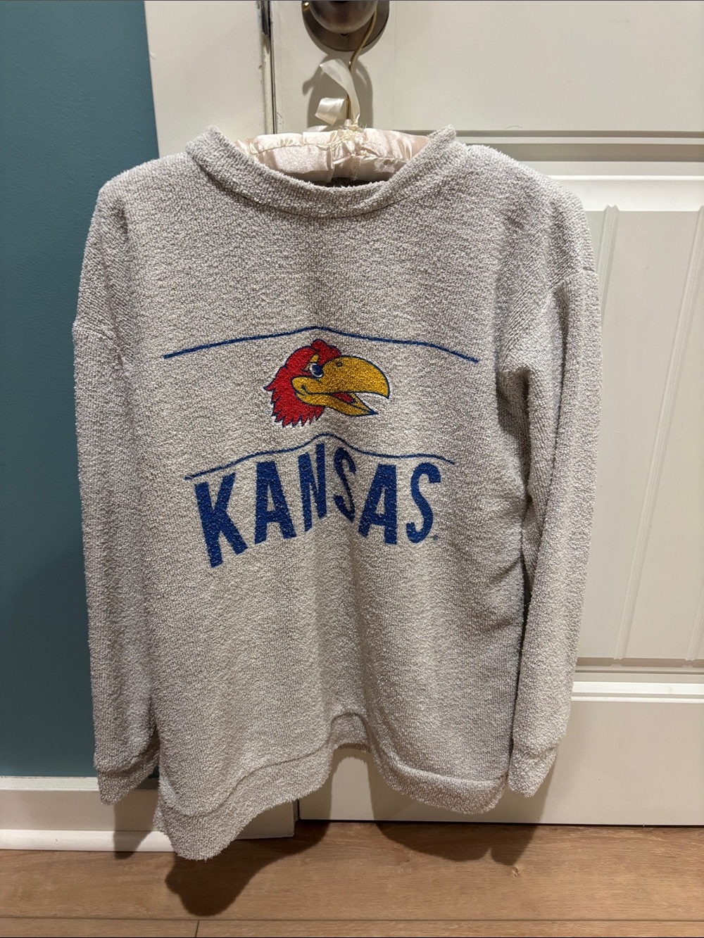 Kansas Jayhawks Graphic Pullover, Woolly Threads